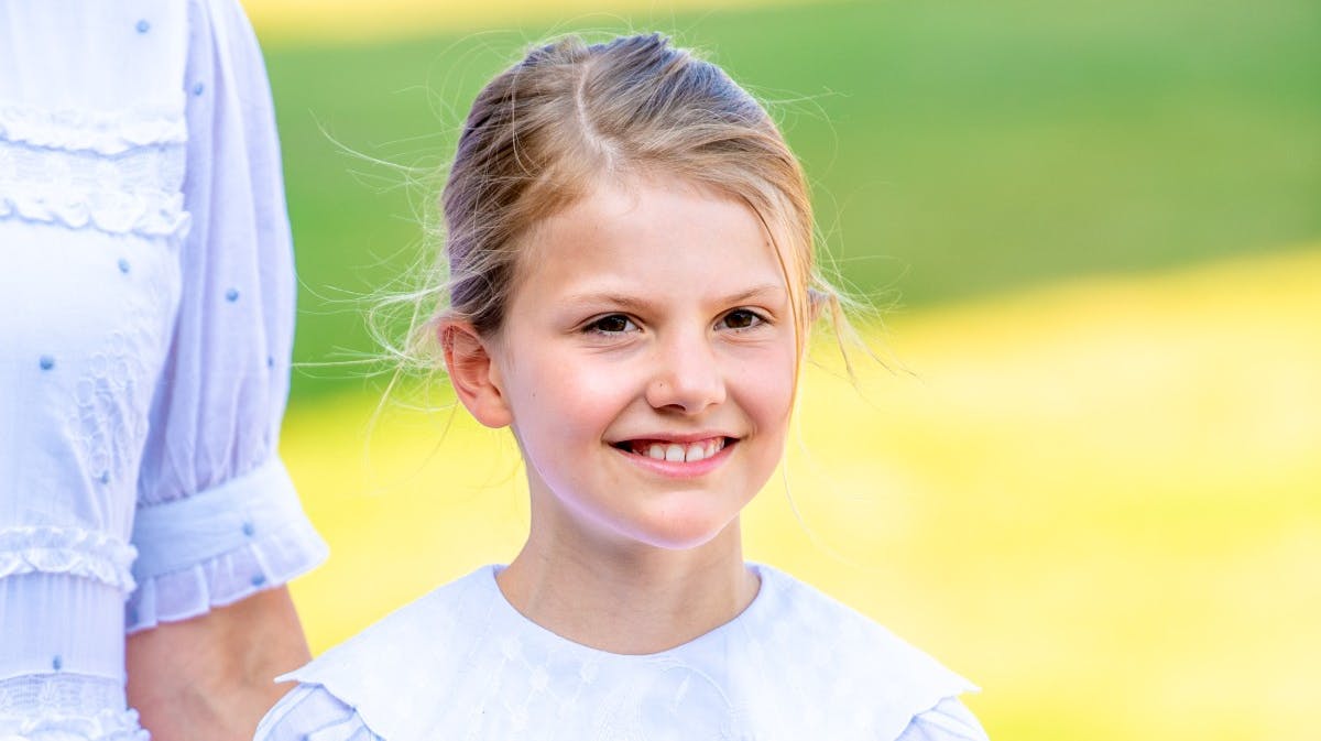 Prinsesse Estelle til Victoriakoncerten. 