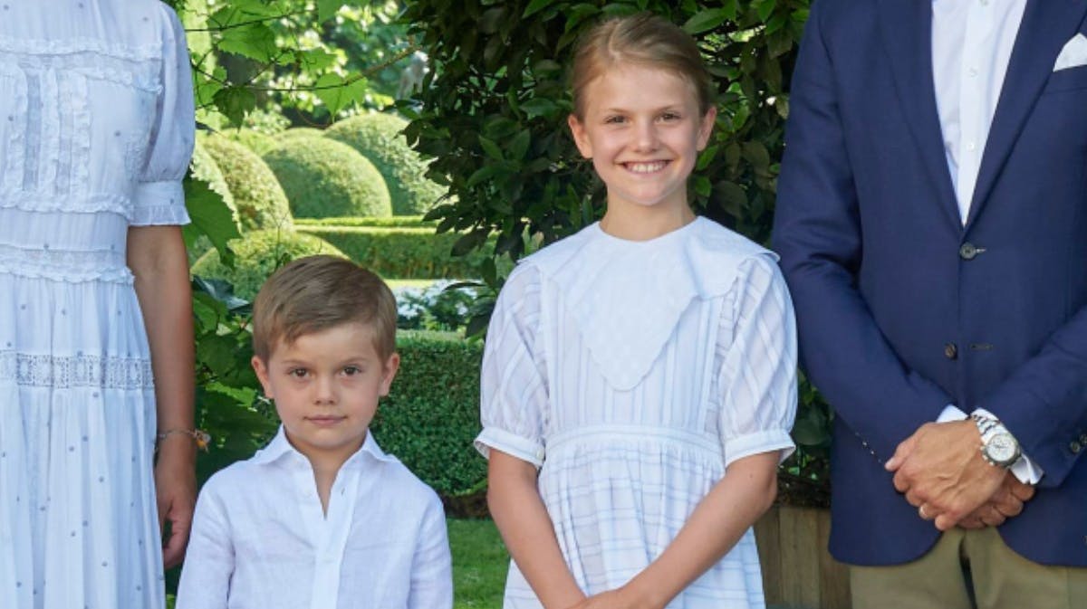 Prins Oscar og prinsesse Estelle