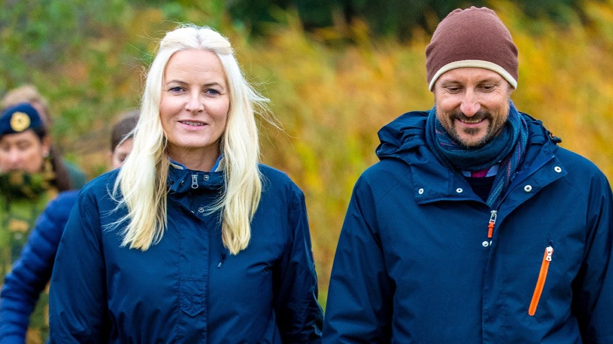 Kronprinsesse Mette-Marit og kronprins Haakon