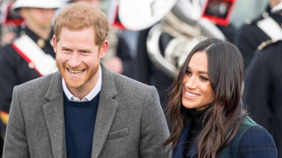 Prins Harry og hertuginde Meghan. 