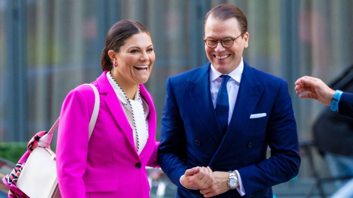 Kronprinsesse Victoria og prins Daniel