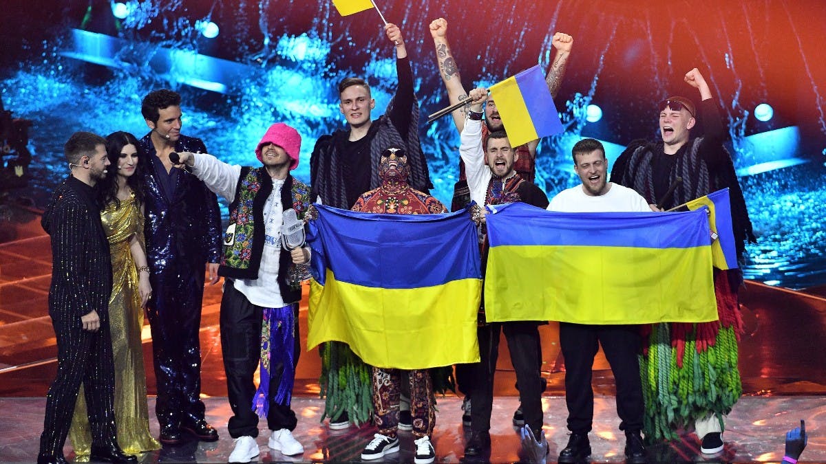 Ukraine vandt Eurovision Song Contest 2022. 