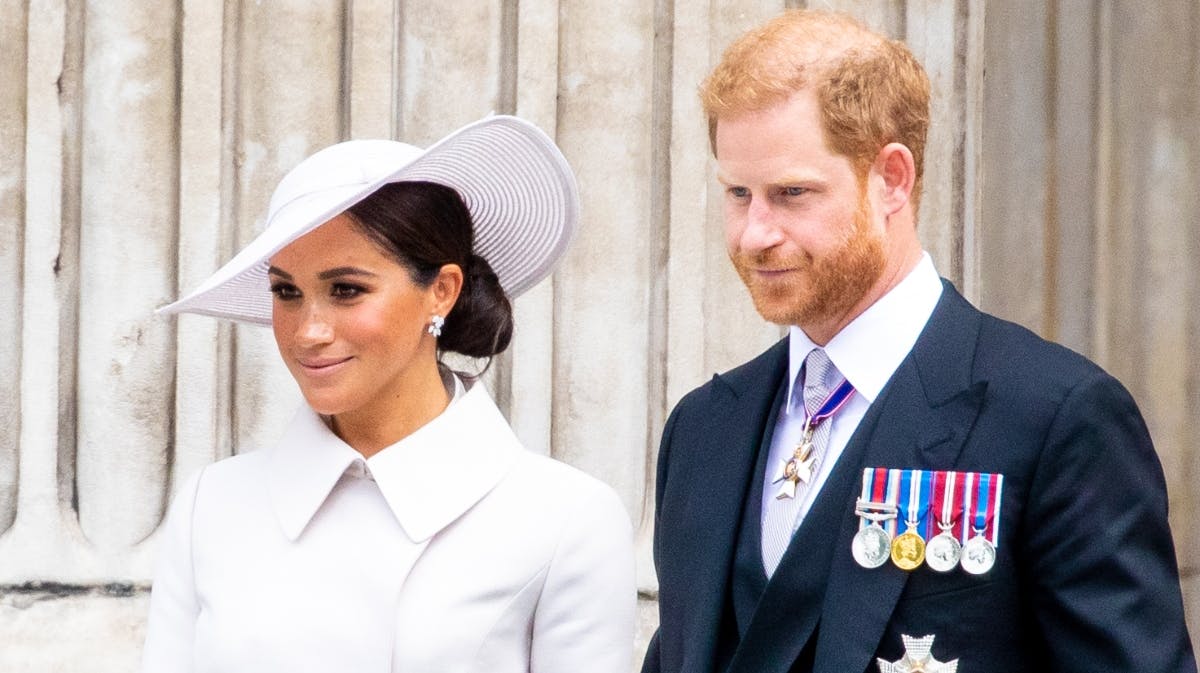 Hertuginde Meghan og prins Harry.