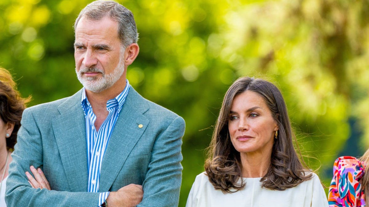 Kong Felipe og dronning Letizia. 