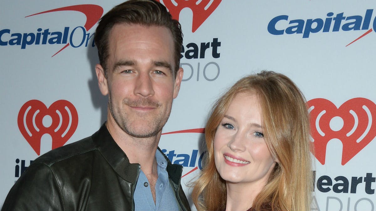 James Van Der Beek og hustruen Kimberly. 