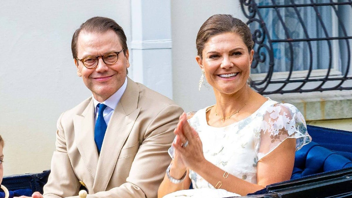 Prins Daniel og kronprinsesse Victoria