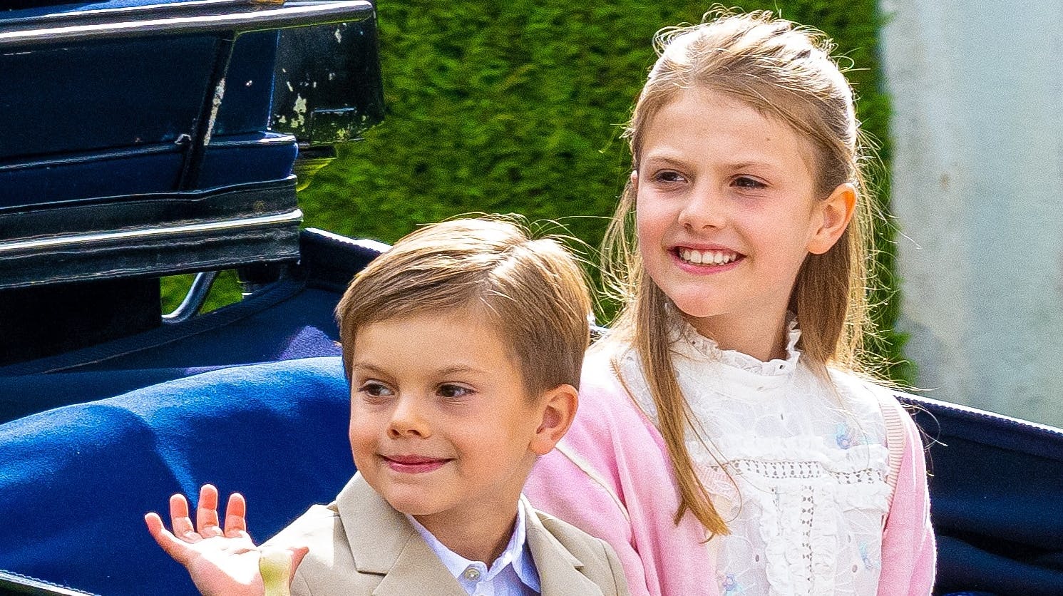 Prins Oscar og prinsesse Estelle