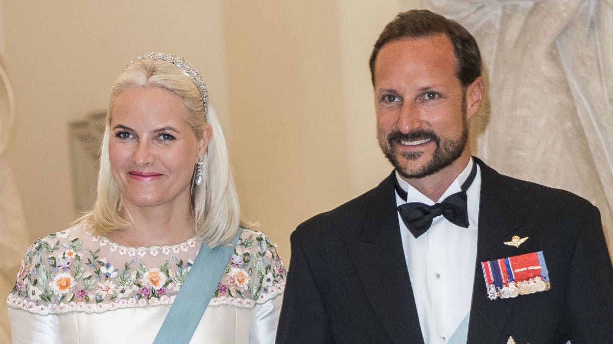 Kronprins Haakon og kronprinsesse Mette-Marit.&nbsp;