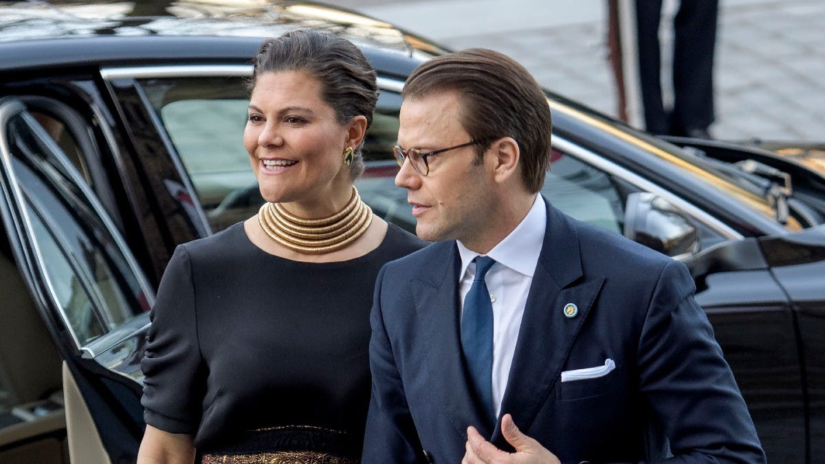 Kronprinsesse Victoria og prins Daniel.&nbsp;