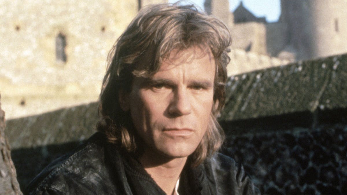 Richard Dean Anderson som Angus MacGyver.