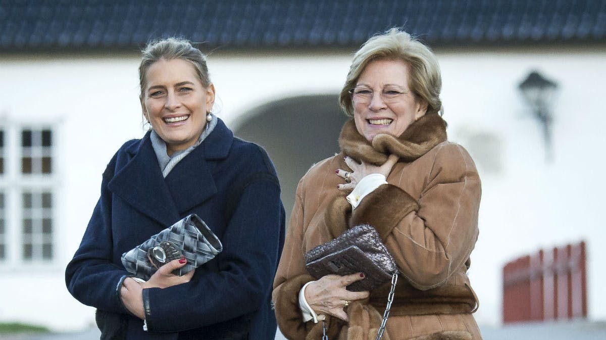 Prinsesse Tatiana og hendes svigermor, dronning Anne-Marie.