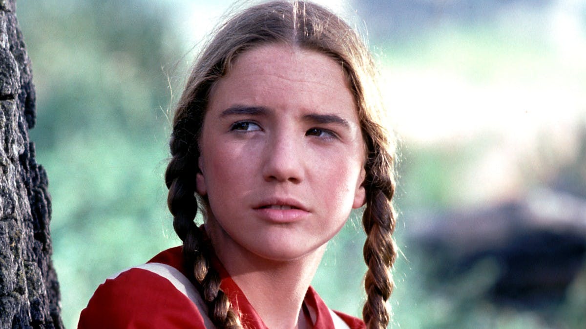 Melissa Gilbert som Laura i "Det lille hus på prærien".