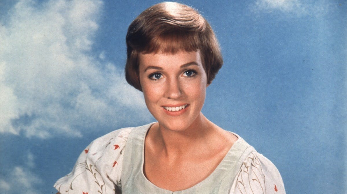 Julie Andrews i "The Sound of Music". 