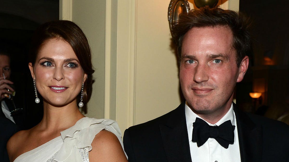 Prinsesse Madeleine og Chris O'Neill. 