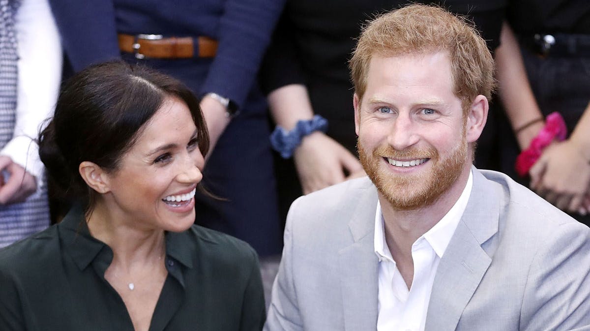 Prins Harry og hertuginde Meghan.