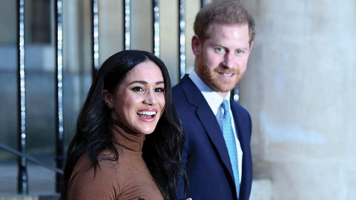 Meghan og Harry.