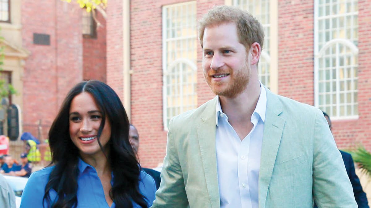 Hertuginde Meghan og prins Harry.