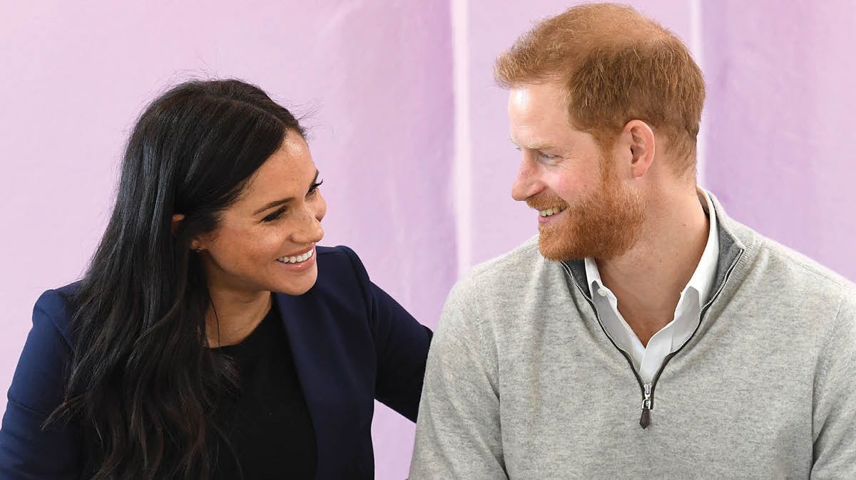 Hertuginde Meghan og prins Harry.