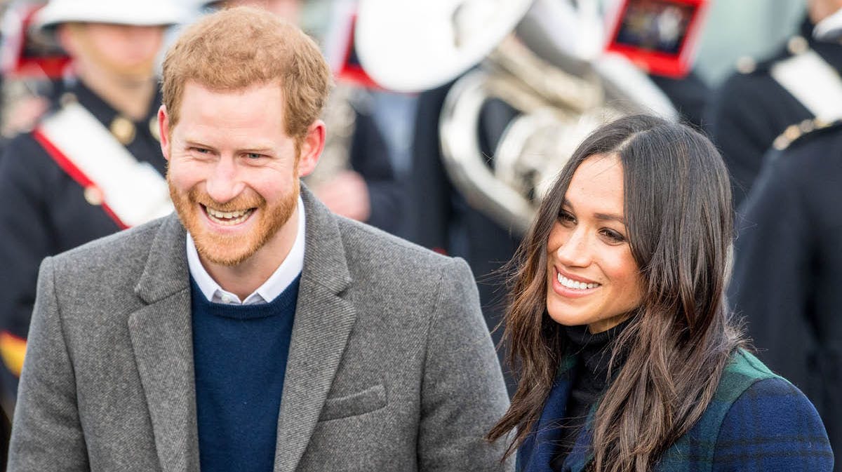 Prins Harry og hertuginde Meghan.