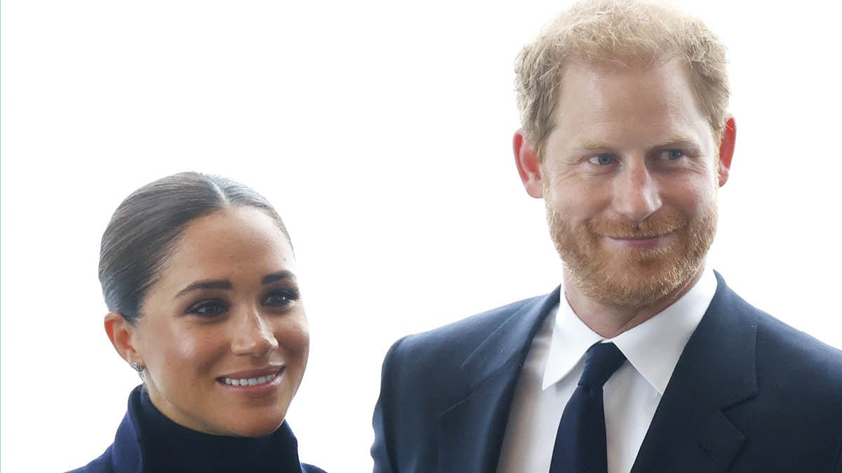 Hertuginde Meghan og prins Harry.