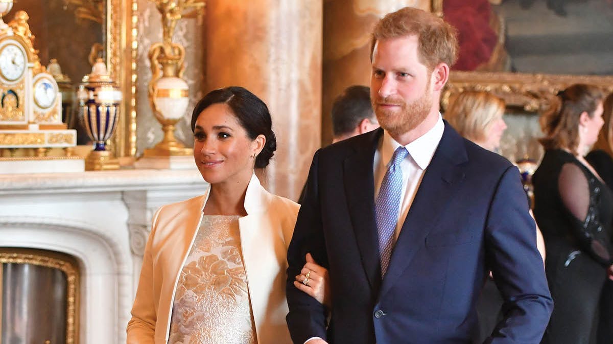 Hertuginde Meghan og prins Harry.