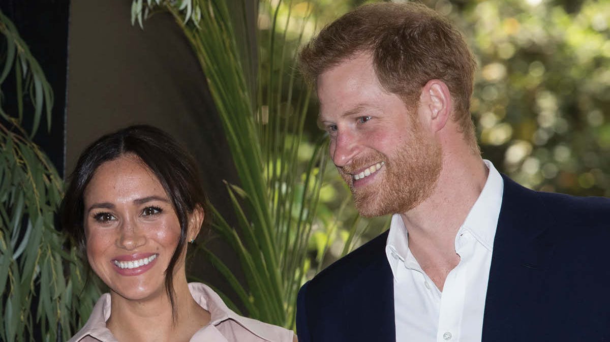 Hertuginde Meghan og prins Harry.