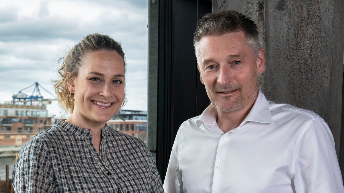 Mette Bluhme Rieck og Kasper Nielsen