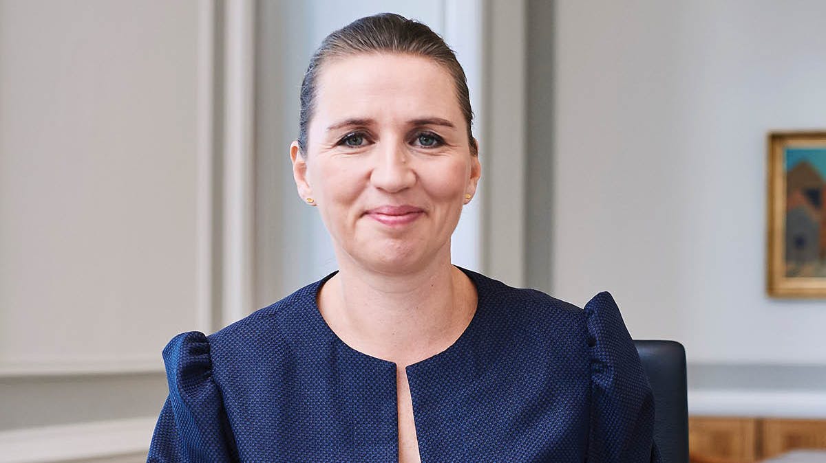 Statsminister Mette Frederiksen.