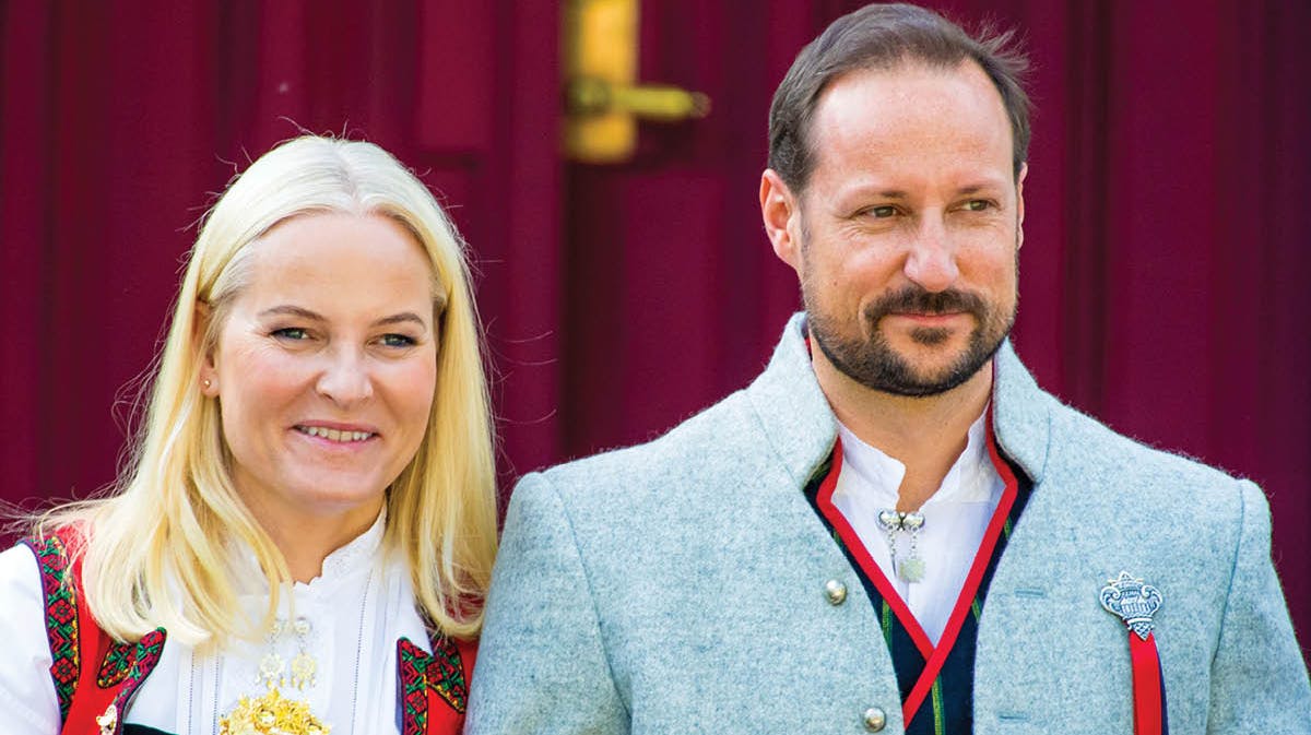 Kronprinsesse Mette-Marit og kronprins Haakon.