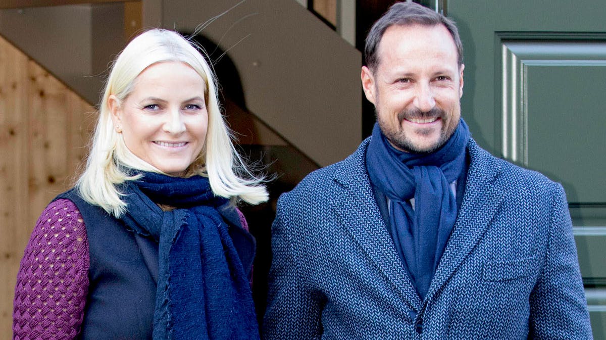 Kronprinsesse Mette-Marit og kronprins Haakon.