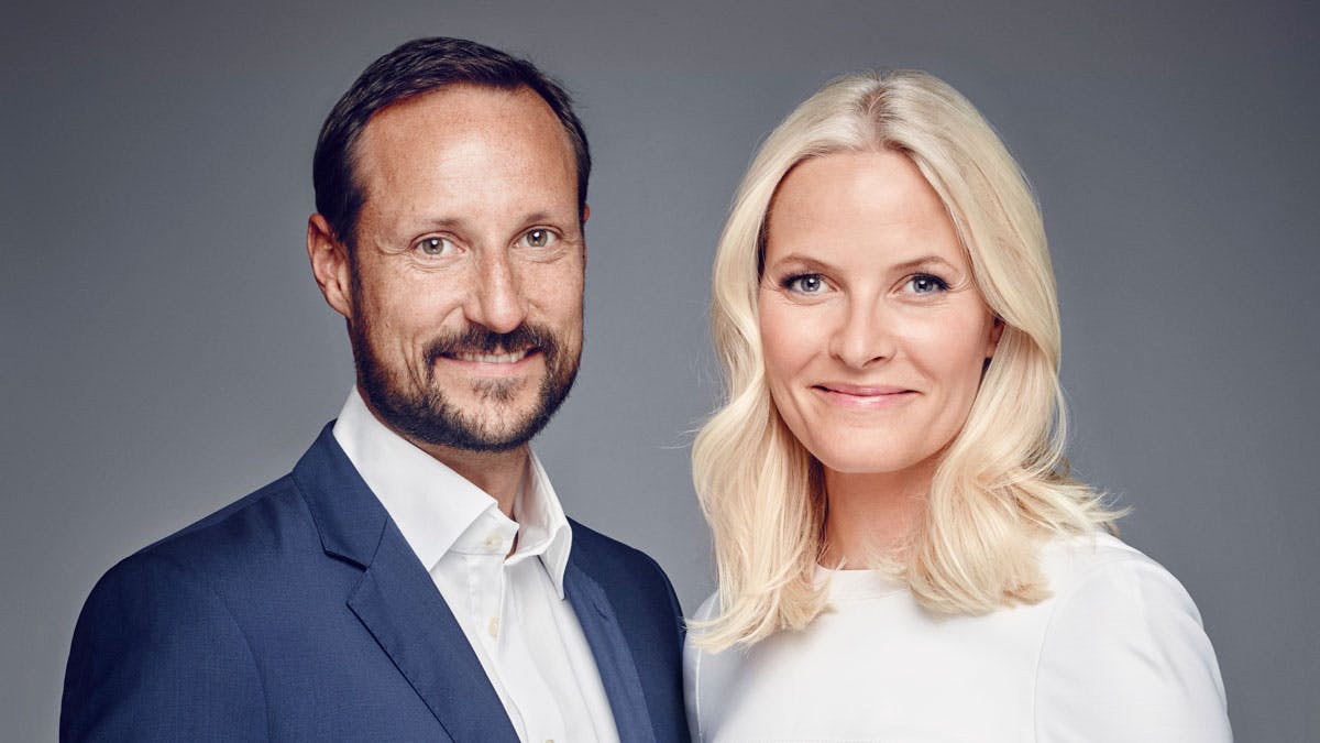 Kronprinsesse Mette-Marit og kronprins Haakon.