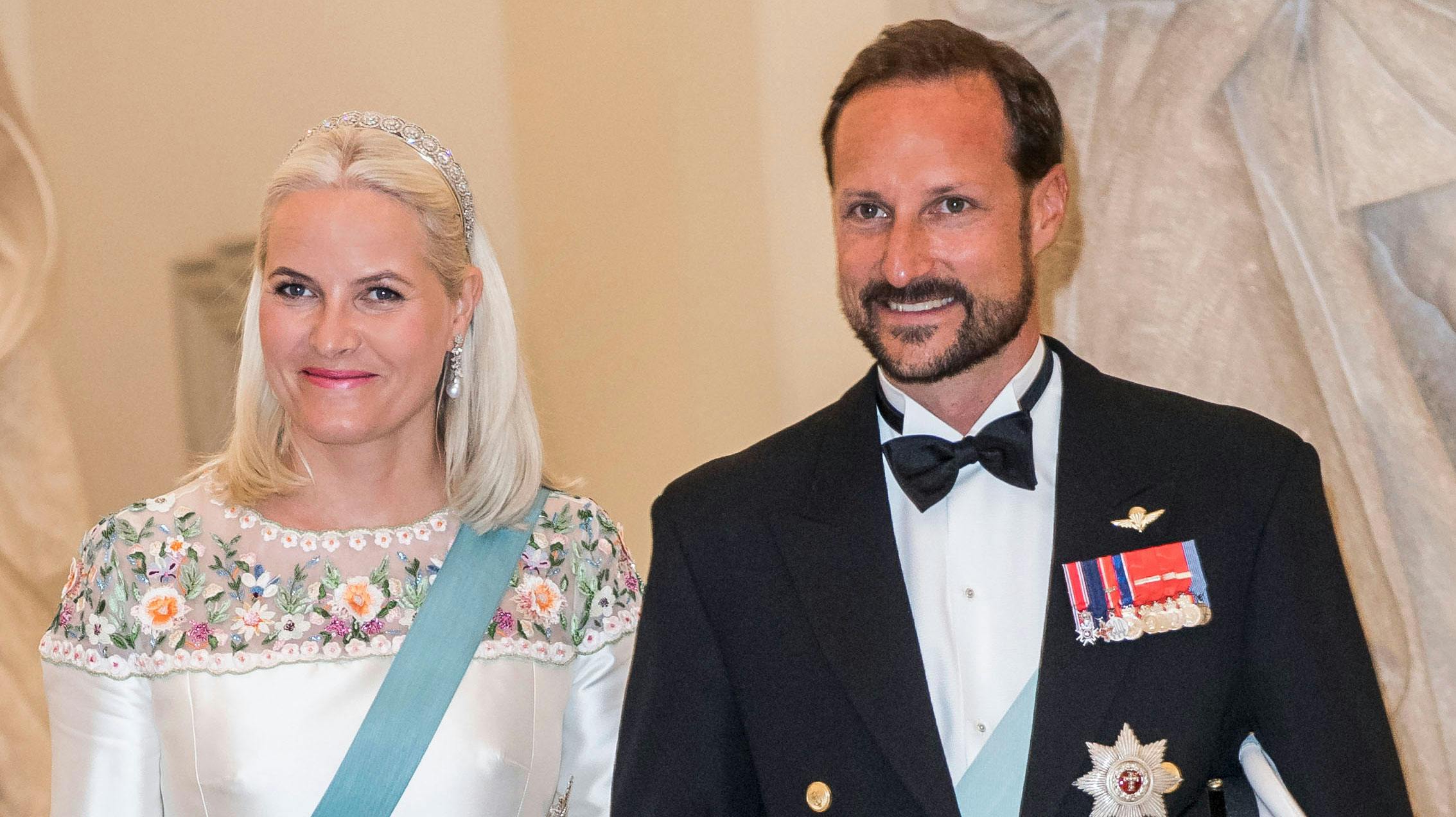 Kronprinsesse Mette-Marit og kronprins Haakon.