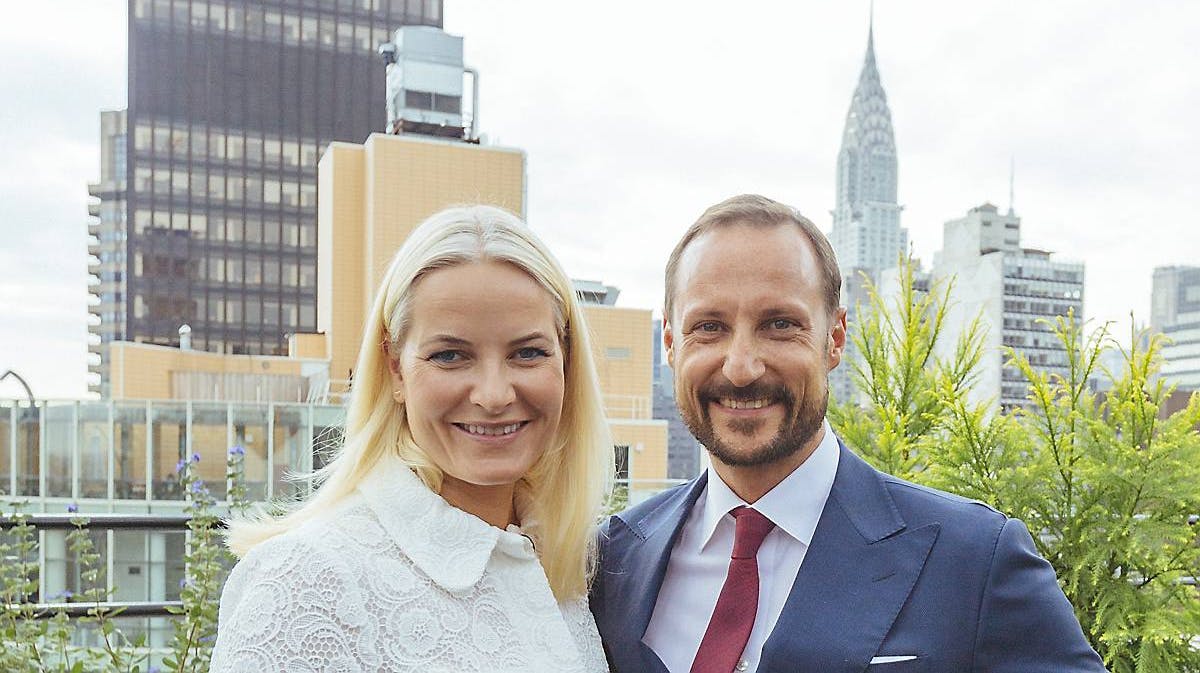 Kronprins Haakon og kronprinsesse Mette-Marit af Norge