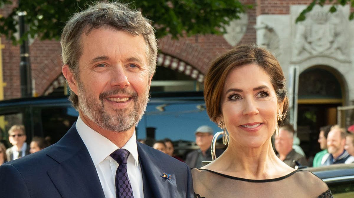 Kronprins Frederik og kronprinsesse Mary. 