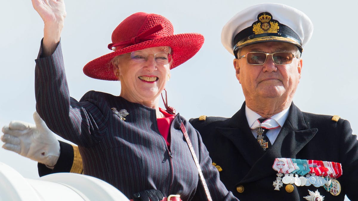 Dronning Margrethe og prins Henrik.