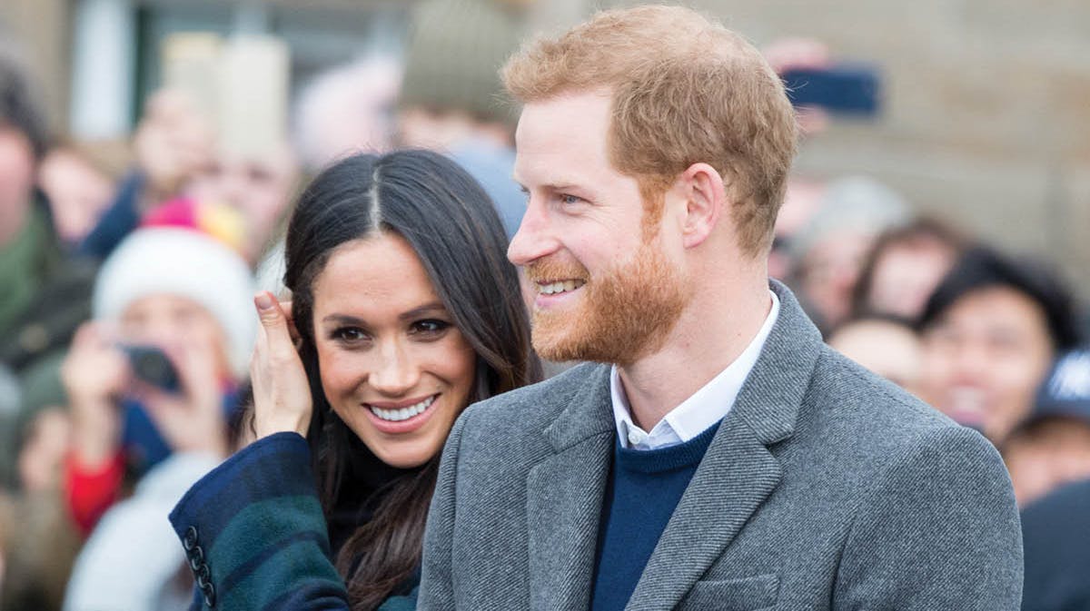 Hertuginde Meghan og prins Harry.