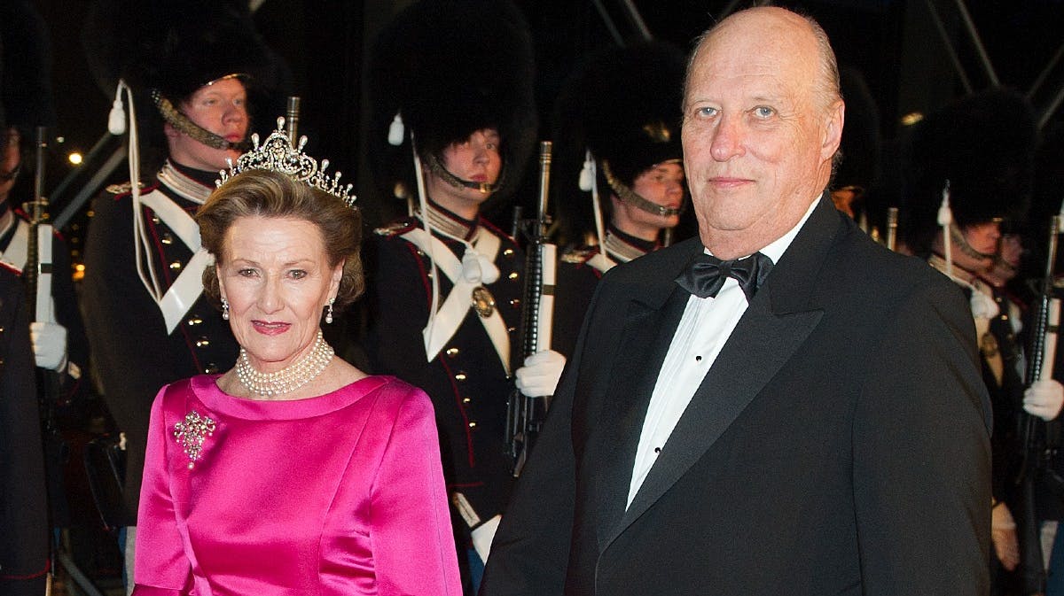 Dronning Sonja og kong Harald