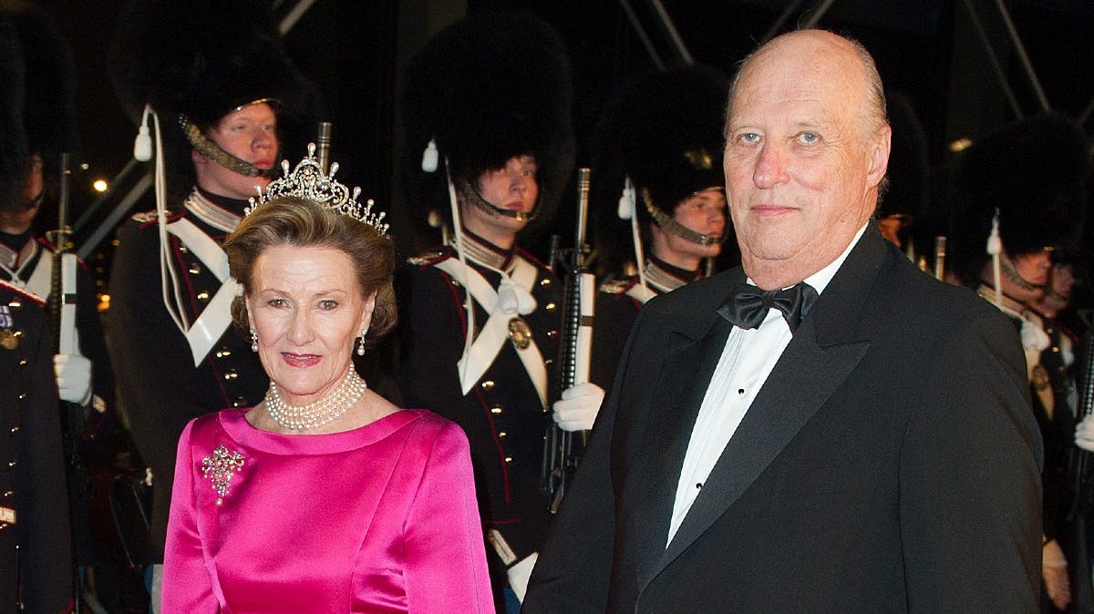 Dronning Sonja og kong Harald