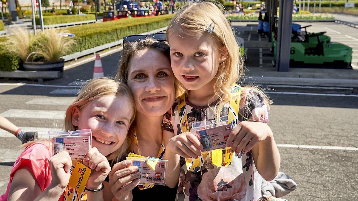 Mia Lyhne med Asta og Andrea.