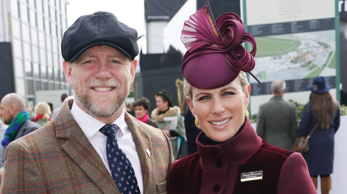 Mike og Zara Tindall.