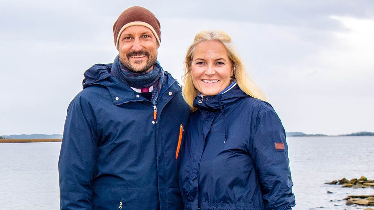 Kronprins Haakon og kronprinsesse Mette-Marit.