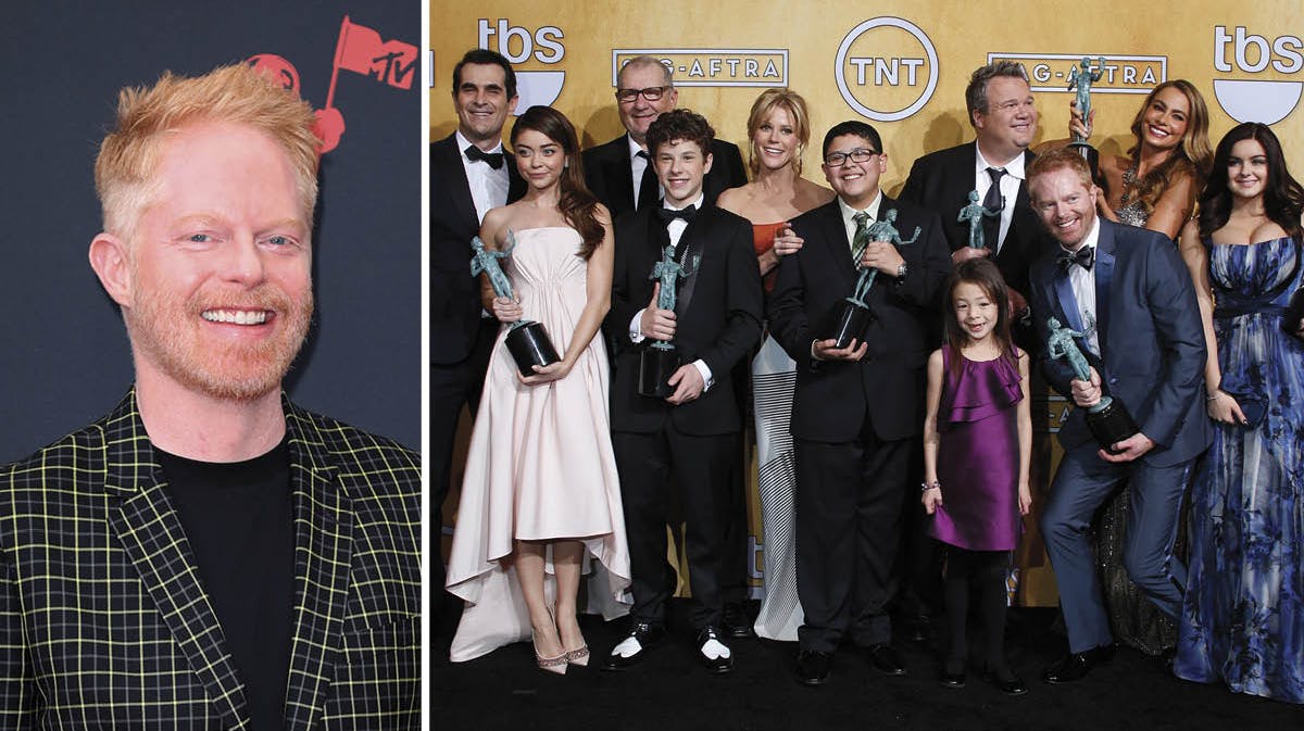 Jesse Tyler Ferguson. Indsat: "Modern Family"-holdet i 2014.