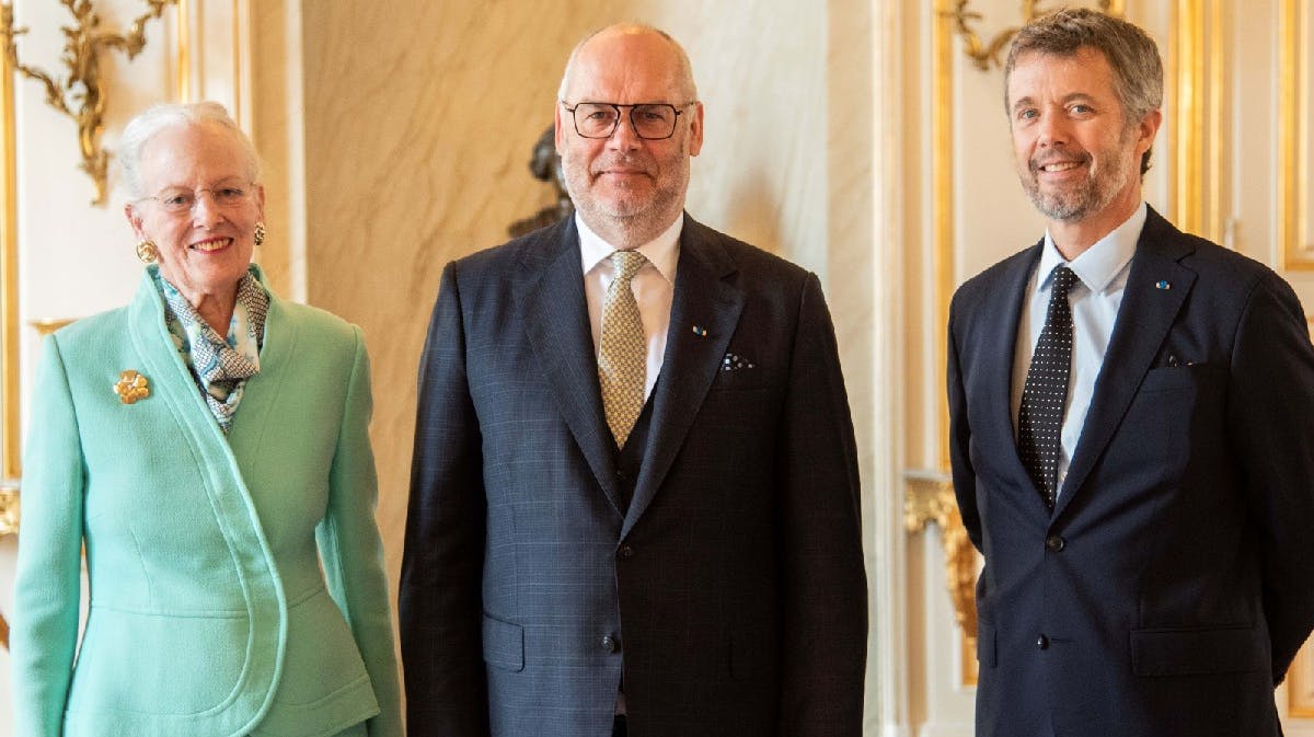 Dronning Margrethe, Alar Karis og kronprins Frederik