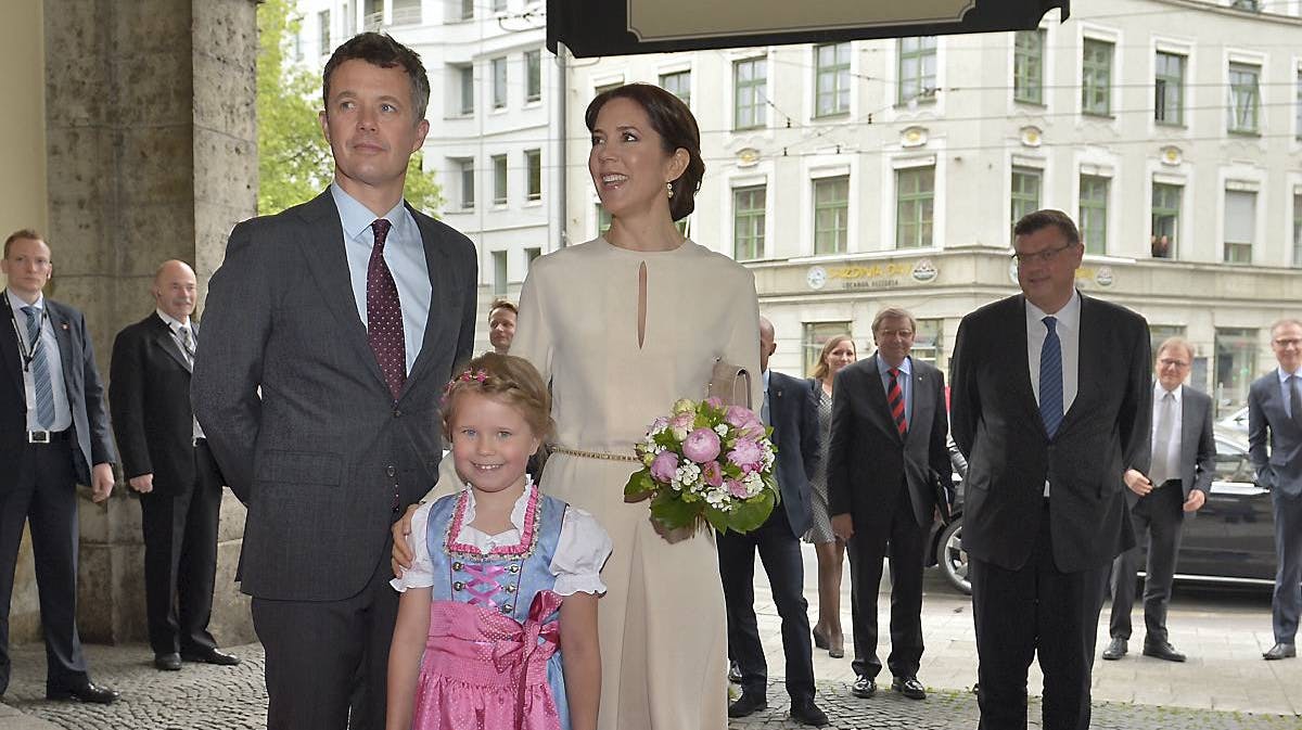 Kronprins Frederik og kronprinsesse Mary