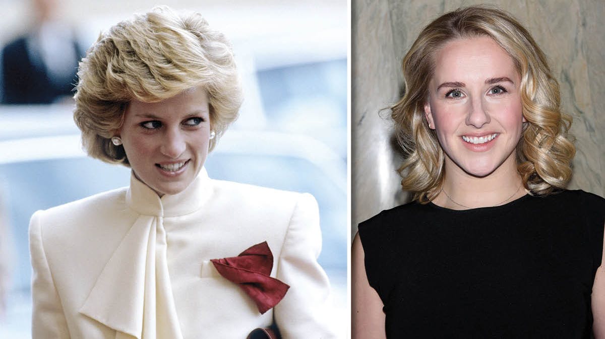 Prinsesse Diana. Indsat: Skuespilleren Jeanna De Waal.
