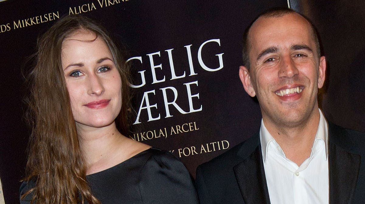 Rosalinda Mynster og Nikolaj Arcel