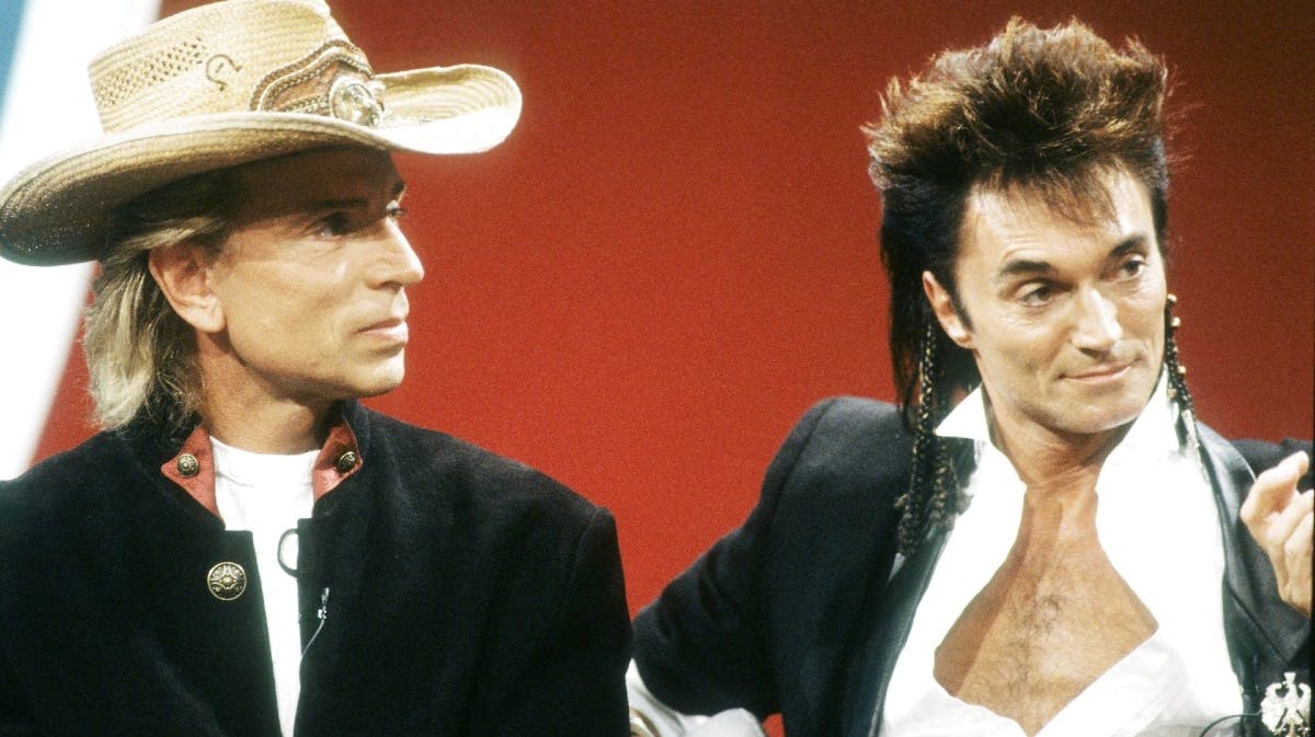 Siegfried & Roy i deres unge dage. 