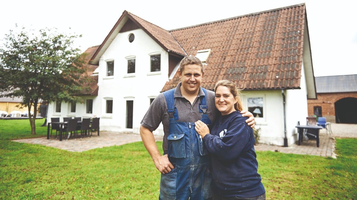 Martin og Natascha fra "Landmand søger kærlighed"