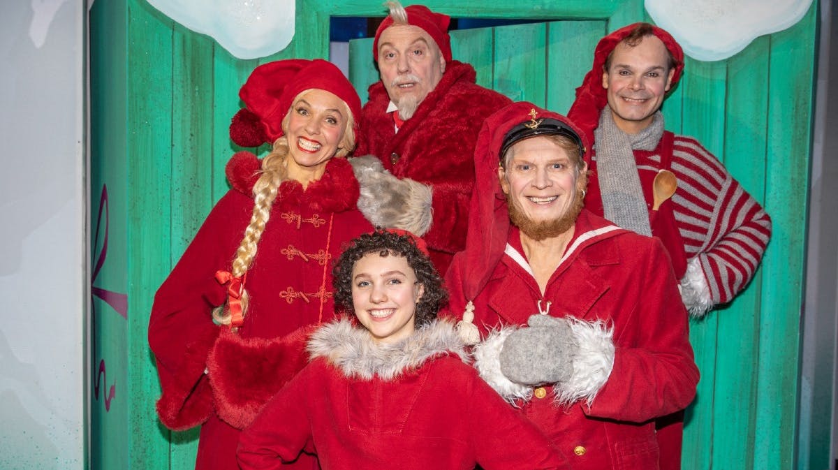 Nissebanden i julemandens land 