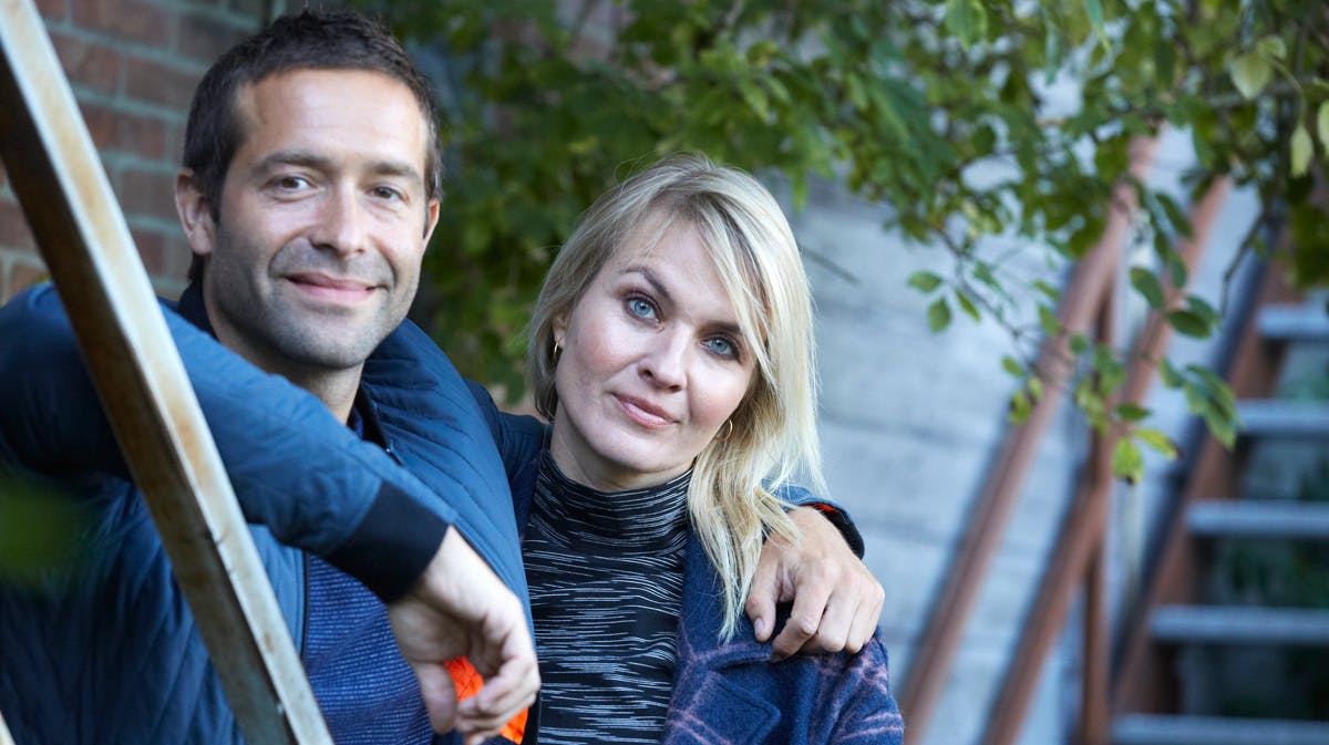 Thomas Levin og Anne Sofie Espersen i TV-serien "Norskov". 